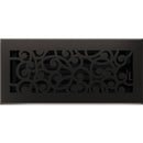 Imperial Wonderland 4 In. x 10 In. Cast Iron Steel Floor Register