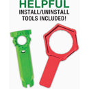 Fluidmaster PerforMAX 2 In. Universal Complete Toilet Repair Kit w/Install Tools