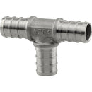 PlumbEeze 1/2 In. Stainless Steel PEX Tee