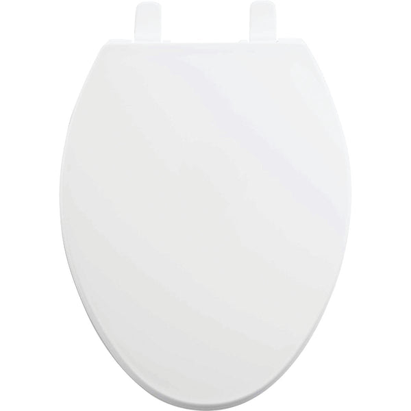 Kohler Brevia Quick-Release Elongated Closed Front White Plastic Toilet Seat