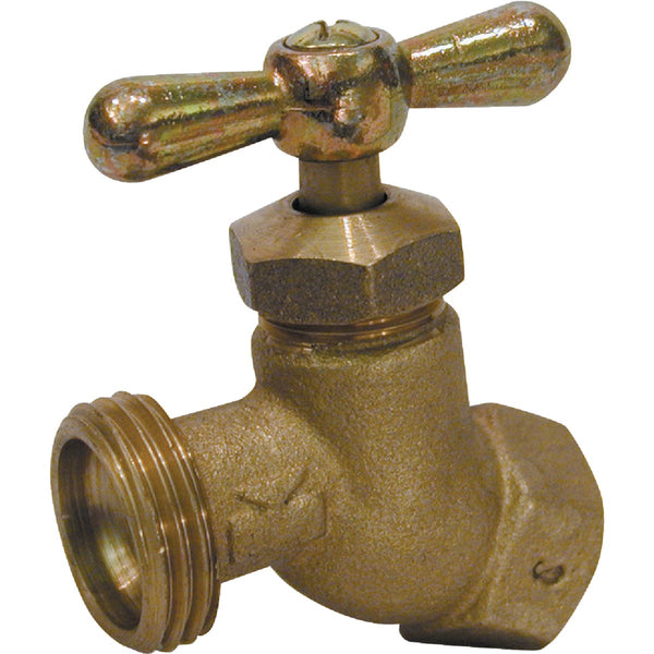 ProLine 1/2 In. FIP X 3/4 In. Male Hose Thread No-Kink Hose Bibb