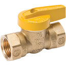 ProLine 1/2 In. FIP x 1/2 In. FIP Brass Forged Gas Ball Valve, 1-Piece Body