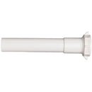 Keeney 1-1/4 In. x 6 In. White Plastic Extension Tube