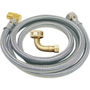 B&K 3/8 In. COMP x 3/8 In. COMP x 72 In. Braided Stainless Steel Dishwasher Connector