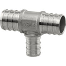 PlumbEeze 3/4 In. x 3/4 In. x 1/2 In. Stainless Steel PEX Tee