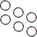 Zenna Home Bronze Decorative Shower Curtian Ring (12-Count)