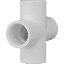 Charlotte Pipe Schedule 40 1/2 in. PVC Pipe Cross