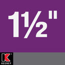 Keeney 1-1/2 In. White Polypropylene 90 Degree Elbow Coupling