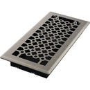 Imperial San Francisco 4 In. x 10 In. Brushed Nickel Steel Floor Register