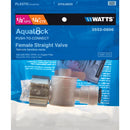 Watts 1/2 In. FPT X 1/4 In. CTS Plastic Push Valve