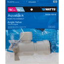 Watts 1/2 In. CTS X 3/4 In. MGH Quick Connect Stop Angle Valve