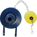 Korky Briggs Vacuity Toilets Rubber Flapper with Adjustable Float and Stainless Steel Chain