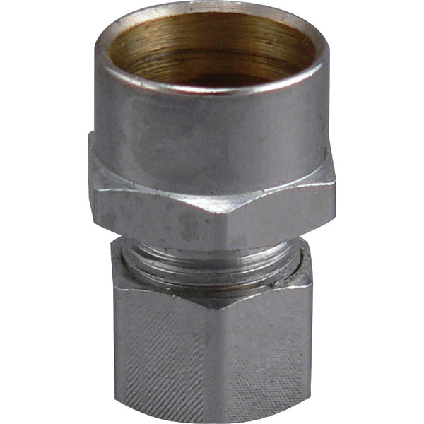 Do it Best 1/2 In. Sweat x 3/8 In. OD Chrome Union