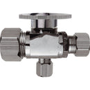 Do it Best 5/8 In. OD x 3/8 In. OD x 1/4 In. OD Quarter Turn Angle Valve