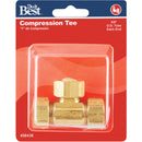 Do it 5/8 In. Compression Brass Tee