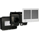 Cadet Com-Pak 4000W 240V Twin Complete Wall Heater with Thermostat, White