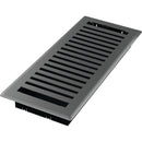 Imperial Montezuma 4 In. x 12 In. Gray Granite Steel Floor Register