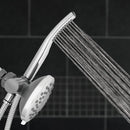 Waterpik PowerWand Spa System with PowerPulse Massage  7-Spray 1.8 GPM Handheld Shower, Chrome