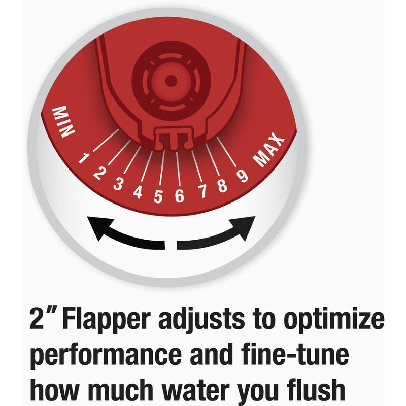 Fluidmaster PerforMAX Fill Valve & 2 In. Flapper Kit