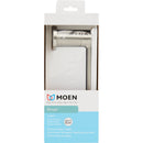 Moen Rinza Wall Mount Pivoting Toilet Paper Holder, Spot Resist Brushed Nickel