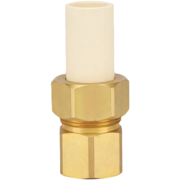 Homewerks 1/2 In. Slip x 1/2 In. FIP CPVC Transition Brass Union
