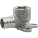 Plumbeeze 3/4 In. PEX x 1/2 In. Stainless Steel Drop Ear Elbow