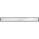 B&K 24 In. Linear Shower Drain Tile-In Grate Brushed Nickel