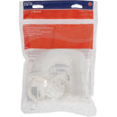 Do it Best 1-1/2 In. White Plastic J-Bend with Reducer Washer