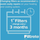 Filtrete 20 In. x 20 In. x 1 In. 1900 MPR Premium Allergen, Bacteria & Virus Furnace Filter, MERV 13