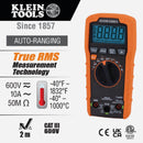 Klein 600V Auto Ranging Digital Multimeter