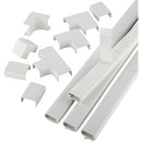 Wiremold CordMate 1 In. x 30 In. White Channel