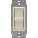 Leviton Decora Incandescent/Halogen/LED/CFL Light Almond Slide Dimmer Switch