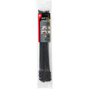 Gardner Bender Beadle Wrap 12 In. x 1/4 In. Black Flexible Plastic Cable Tie (15-Pack)
