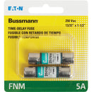 Bussmann 5A Fusetron FNM Cartridge General Purpose Time Delay Cartridge Fuse (2-Pack)