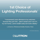 Lutron Skylark Incandescent/Halogen/LED/CFL Light Almond Slide Dimmer Switch