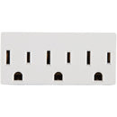 Leviton White 15A 3-Outlet Tap