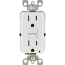 Leviton SmartlockPro Self-Test 15A White Residential Grade Tamper Resistant 5-15R GFCI Outlet