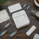 Mr. Beams Stick Anywhere 20-Lumen White Motion Sensing/Dusk-To-Dawn Outdoor Battery Operated LED Light Fixture