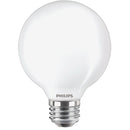 Philips 60W Equivalent Soft White G25 Medium Frosted LED Decorative Light Bulb (3-Pack)