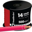 Southwire 500 Ft. 14 AWG Solid Red THHN Electrical Wire