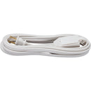 Do it Best 12 Ft. 16/2 White Cube Tap Extension Cord