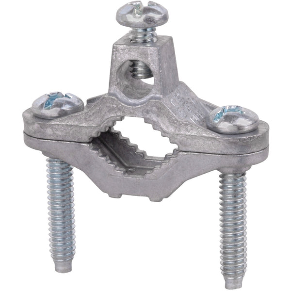 Southwire 1/2 In. to 1 In. #10 SOL/STR to #2 STR Zinc Ground Clamp