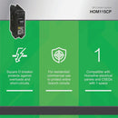 Square D Homeline 15A Single-Pole Standard Trip Circuit Breaker
