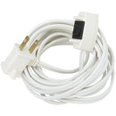 Do it 15 Ft. 16/2 White Extension Cord with Switch