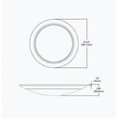Halo 9 In. Surface Mount IC Rated White CCT LED Recessed Light Kit