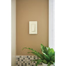 Lutron Diva Incandescent/Halogen/LED/CFL White Slide Dimmer Switch