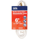 Do it Best 6 Ft. 16/2 White Cube Tap Extension Cord