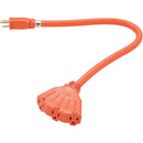 Do it Best 2 Ft. 12/3 Extension Cord with Powerblock