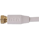 RCA 6 Ft. White Digital RG6 Coaxial Cable