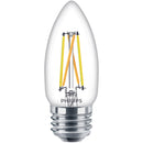 Philips Ultra Definition 40W Equivalent Soft White B11 Medium LED Decorative Light Bulb (3-Pack)